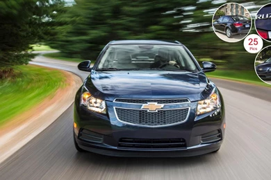 2014 Chevrolet Cruze Clean Turbo Diesel   Front