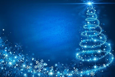Blue Christmas Wallpapers