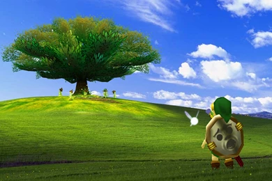 Link Bliss The Legend Of Zelda Hd Wallpapers   (