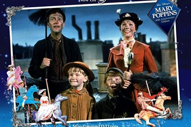 My Free Wallpapers   Movies Wallpapers : Mary Poppins