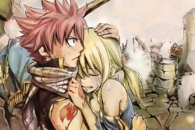 Download Fairy Tail Dragneel Natsu Manga Heartfilia Lucy Wallpapers ...