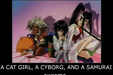 Outlaw Star Ending Art.