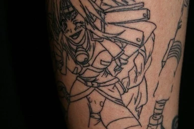 Outlaw Star Sleeve Linework By MeghanBeth On DeviantArt