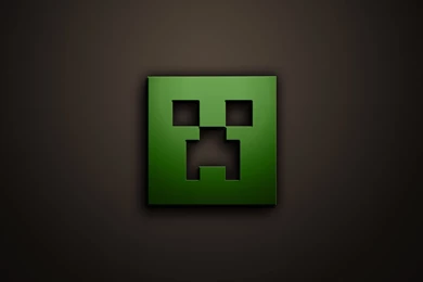 Minecraft Creeper Face Black Background.jpg