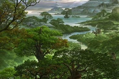 Fantasy Jungle HD Desktop Wallpapers : Widescreen : High Definition ...