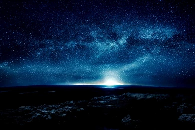 Beautiful Starry Night >> HD Wallpaper, Get It Now!