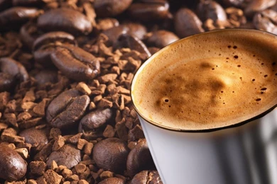 64 Coffee Cup Beans HD Wallpapers Wallpapers   (