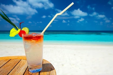 Tropical Cocktail HD Desktop Wallpapers : Widescreen : High ...