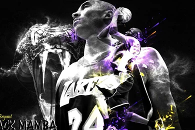 Wallpapers Kobe Bryant Black Mamba Free 1366x768