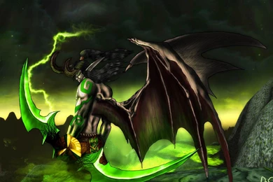 Wallpapers Illidan Stormrage Black Temple Wow Hd 1920x1080 ...