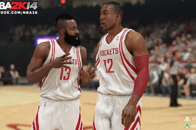 James Harden & Dwight Howard, Houston Rockets, NBA 2K14 ...