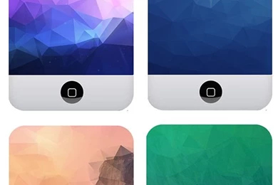 Friday Freebies   Bundle (Low Poly Wallpapers, Cool Logo Mockup ...