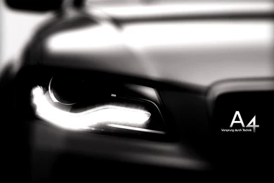 Audi A4 Wallpapers Front Led Lights