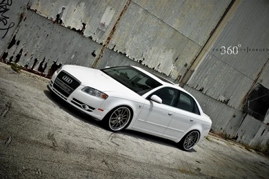 White Audi A4 Wallpapers 245362