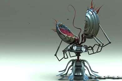 1280x1024 Robotic Scene Desktop PC And Mac Wallpapers