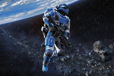 1600x900 Halo Space Wallpapers