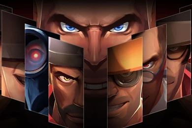 Team Fortress 2 Classes Staring Wallpapers Computer Wallpapers ...