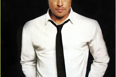 Sexy Brad Pitt In Black Tie Wallpapers   HDwallpaper4U.com