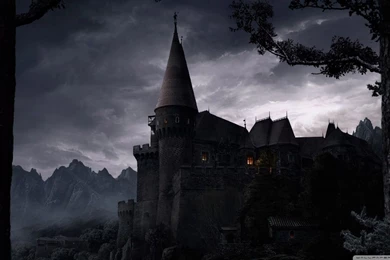 Dark Castle HD Desktop Wallpapers : Widescreen : High Definition ...