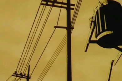 Serial Experiments Lain Power Lines Hd Wallpapers   (