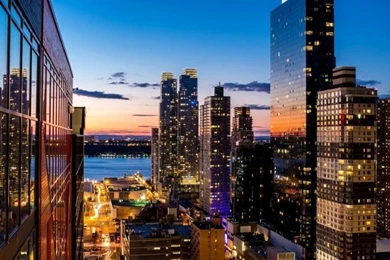 New York City Sunset Wallpapers Hd 2560x1600 : Wallpapers13.com