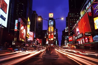 Cityscapes Streets Buildings New York City Long Exposure Cities ...