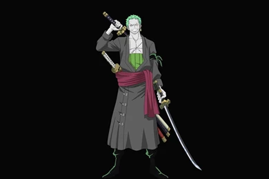 One Piece (anime) Roronoa Zoro Green Hair Anime Anime Boys Swords ...