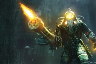 Big Daddy In BioShock 2 HD Wallpapers   IHD Wallpapers