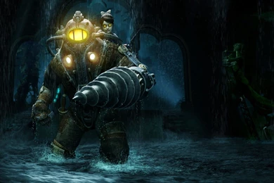 BioShock 2, Video Games, Big Daddy, Little Sister, Rapture, Sea ...