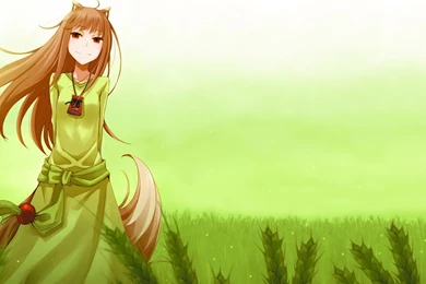 Happy Holo On The Field   Spice And Wolf Desktop Wallpapers 28678