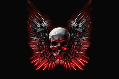 RED SKULL WALLPAPER (