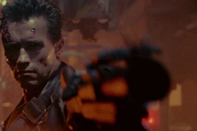 HD Photo Arnold Schwarzenegger As The Terminator In...