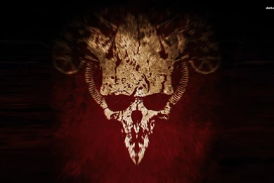 Blurry Skull Wallpapers Digital Art Wallpapers