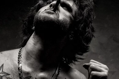 Download Wallpapers 750x1334 Man, Tattoo, Cigar, Weapons, Black ...