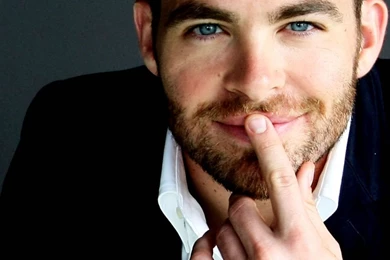 Chris Pine Eyes Star Trek   Wallpaper.
