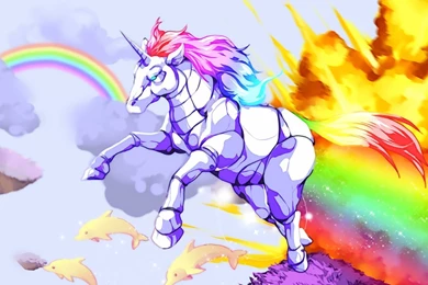 Robot Unicorn Attack Computer Wallpapers, Desktop Backgrounds ...