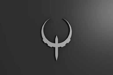 Download Wallpapers 3840x2400 Quake, Symbol, Backgrounds Ultra HD 4K ...