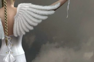 Angel Girl iPhone 5 Wallpapers