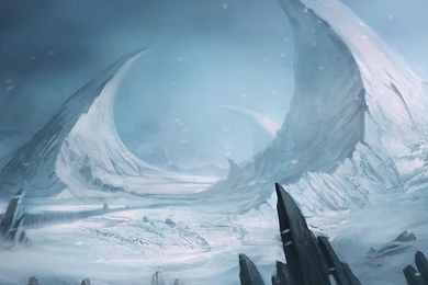 Download Winter Fantasy Landscape Wallpapers For iPad 2