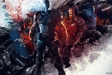 Batman Arkham Origins Deathstroke Skins   Wallpaper.