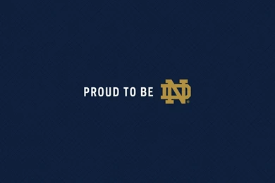 Notre Dame Football Logo   Proud To Be ND Wallpapers For Widescreen ...