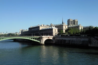 Monuments Paris Seine Monuments Tracos Notre Dame Architecture ...