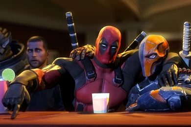 Deadpool And Deathstroke Brothers   Free Wallpapers Page