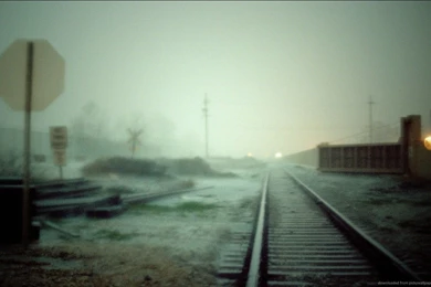 Download 1440x900 Blurry Railroad Wallpapers