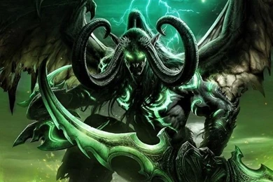 Download Wallpapers Wow, World Of Warcraft Legion, Illidan ...