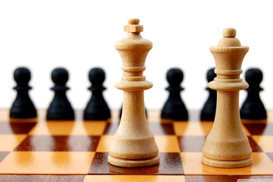 Chess Board   Wallpaper.