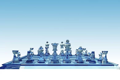 Glass Chess Board 8709