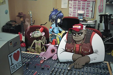 Gorillaz Noodle Gorillaz Russel Hobbs Music Studio Wallpapers ...