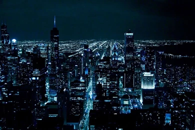 Chicago At Night Wallpapers
