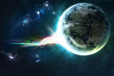 Full HD Wallpapers + Space, By Janne Rasanen, Earth, Planets, Blue ...